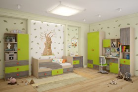 Детская комната Пуговка в Ярославле - yaroslavl.katalogmebeli.com | фото