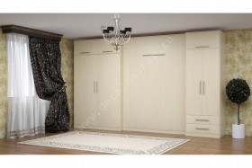 Комплект мебели со шкаф-кроватью трансформер Ратмир в Ярославле - yaroslavl.katalogmebeli.com | фото 2