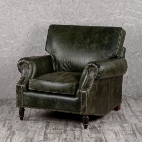 Кресло кожаное Лофт Аристократ (ширина 1070 мм) в Ярославле - yaroslavl.katalogmebeli.com | фото