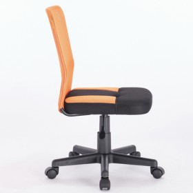 Кресло компактное BRABIX Smart MG-313 (черный, оранжевый) в Ярославле - yaroslavl.katalogmebeli.com | фото 2