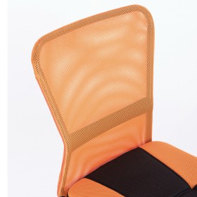 Кресло компактное BRABIX Smart MG-313 (черный, оранжевый) в Ярославле - yaroslavl.katalogmebeli.com | фото 4