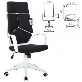 Кресло офисное BRABIX Prime EX-515 (черная ткань) в Ярославле - yaroslavl.katalogmebeli.com | фото