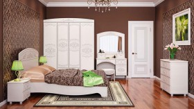 Модульная спальня Каролина в Ярославле - yaroslavl.katalogmebeli.com | фото